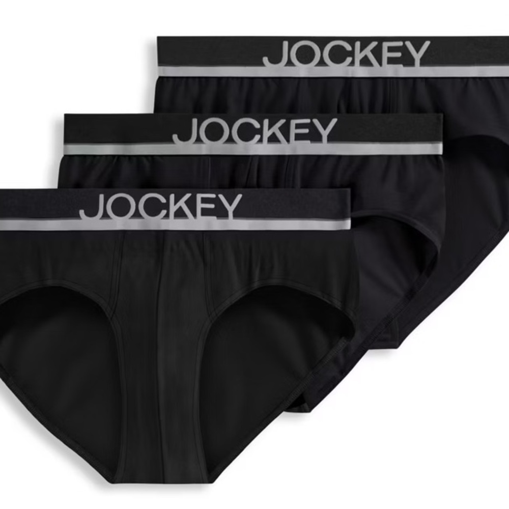 NWT 3 PK Jockey Briefs XXL